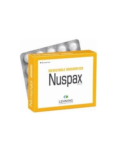 Nuspax Omeopatico - Rimedi omeopatici 60 Compresse